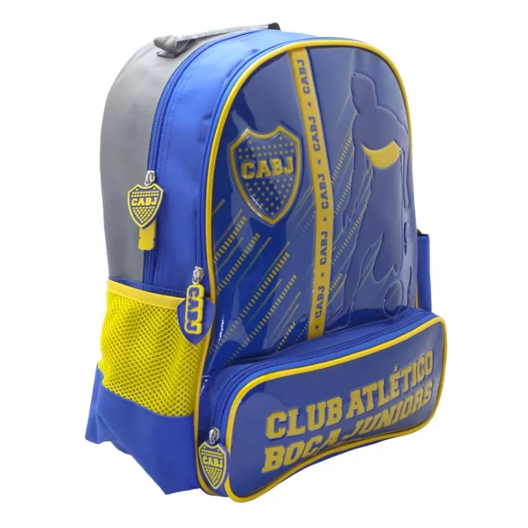 Mochila Escolar Cresko 2026 Boca Juniors 16" Art.BO196